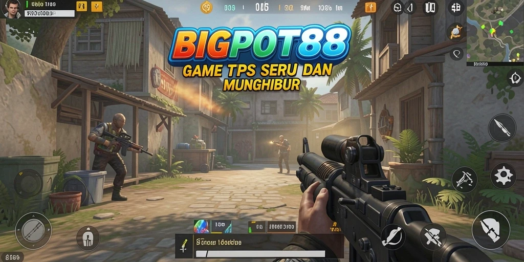 Screenshot gameplay <strong>BIGPOT88</strong> yang menampilkan aksi pertempuran seru.