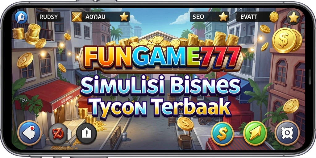 Tampilan menarik dari gameplay FUNGAME777 yang menantang.