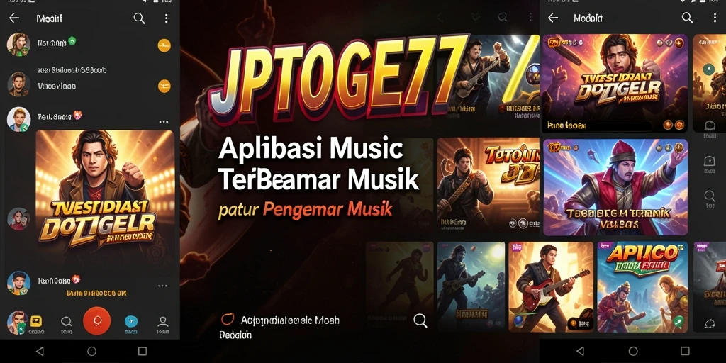 Tampilan screenshot dari gameplay musik JPTOGEL77 yang menarik dan interaktif.