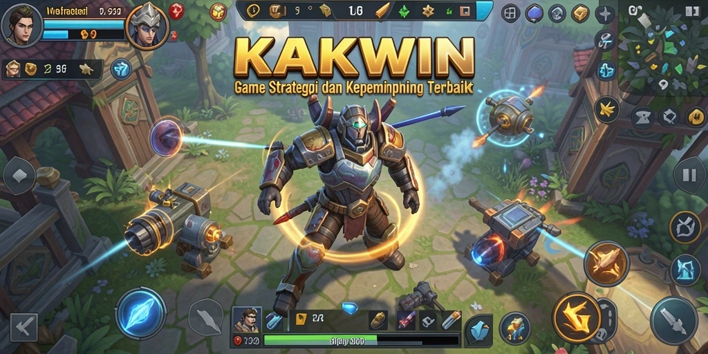 Tampilan grafik gameplay KAKWIN yang menarik dan penuh aksi.
