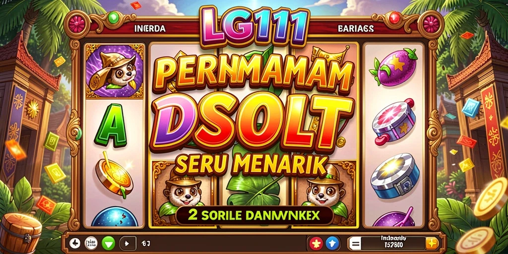 Menampilkan gameplay menarik dari permainan Slot LG111.