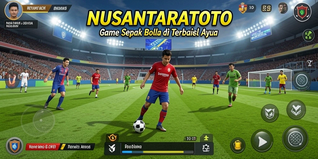 Gameplay seru di NUSANTARATOTO dengan aksi sepak bola yang mendebarkan.