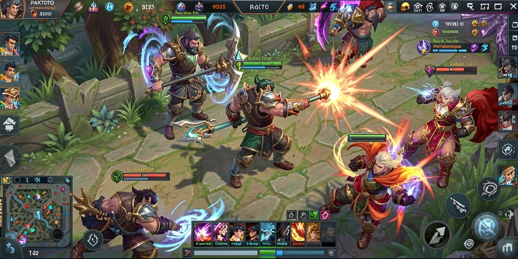 Gameplay MOBA yang mendebarkan di PAKTOTO.
