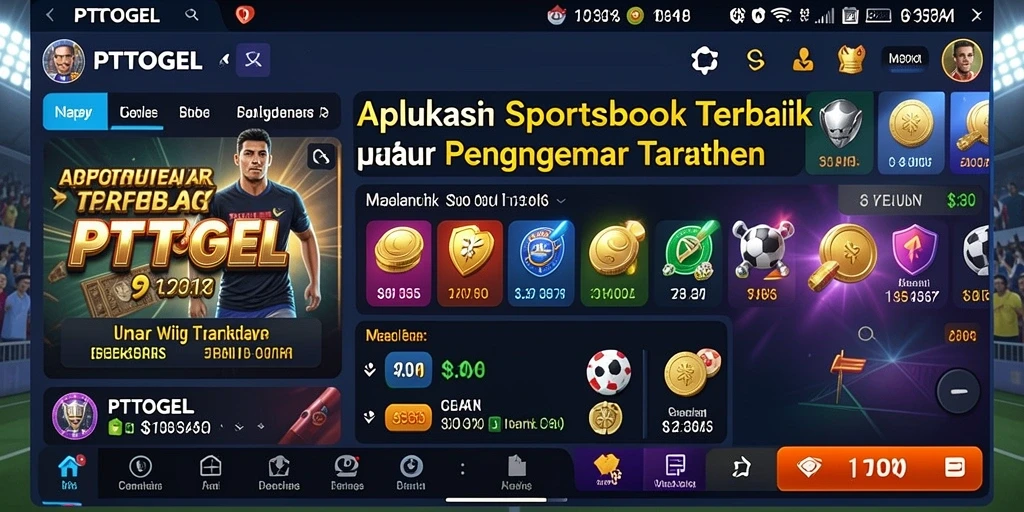 Screenshot gameplay PTTOGEL menampilkan berbagai pilihan taruhan dengan odds terbaru.