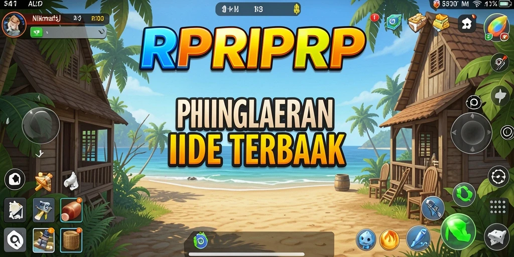 Tampilan gameplay RPRPRP yang menarik dan interaktif.
