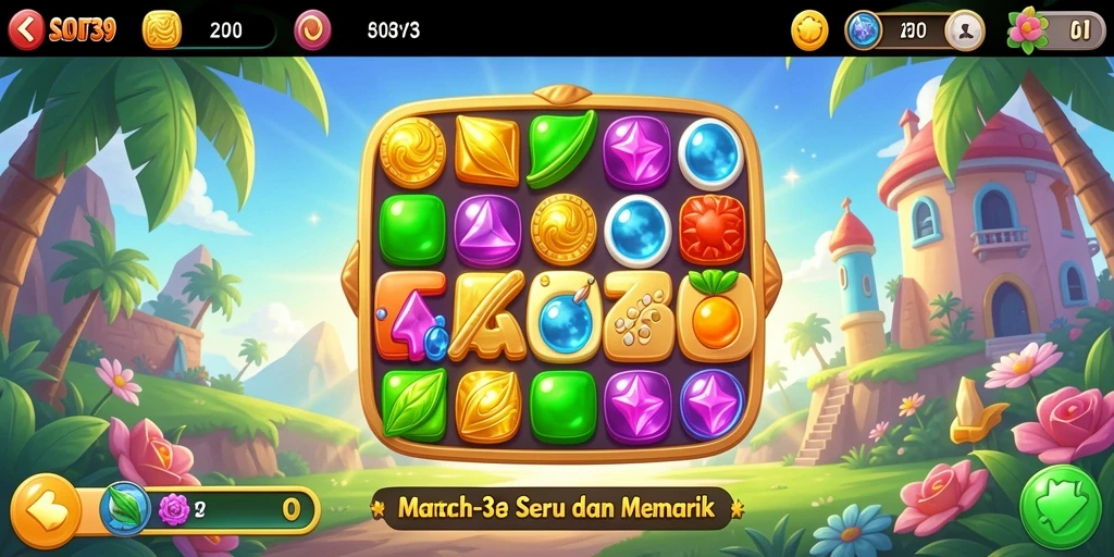 Screenshot gameplay <strong>SLOT39</strong> menampilkan kombinasi simbol yang seru.
