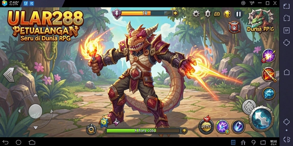 Gameplay menarik dengan petualangan RPG yang mendebarkan.