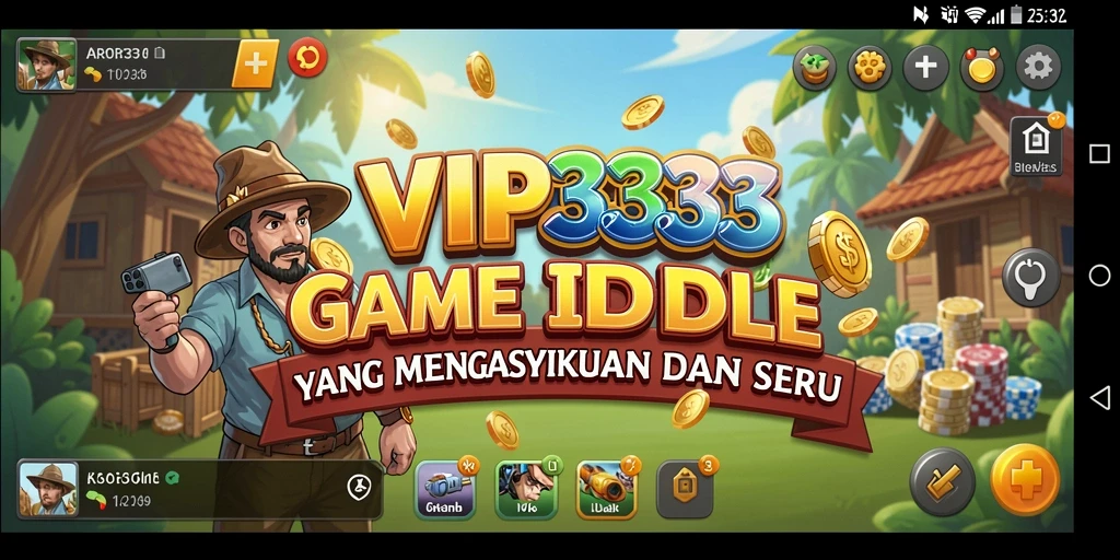 Tampilan gameplay VIP333 yang seru dan menarik dalam genre Idle.