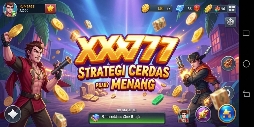Tampilan gameplay <strong>XXX777</strong> yang menarik dan strategis.