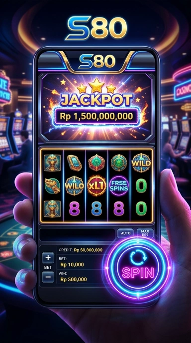 Menu kategori di s80 yang memudahkan pencarian aplikasi.